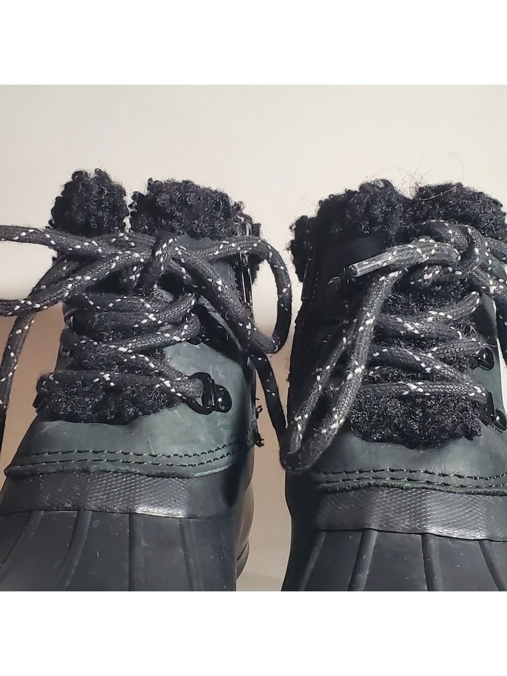 SPERRY Saltwater Alpine Bootie All Weather Rubber Duck Shell Rubber Outsole EUC - Picture 6 of 10